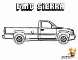 Coloring Truck Gmc Sierra Pickup Chevy Pages Sheet Trucks Kids Pick Drawings Book Yescoloring Boys American Template Jeep sketch template