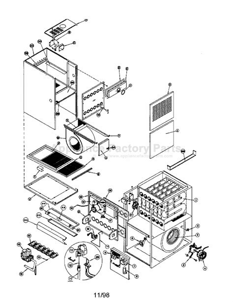 international comfort products tempstar ntcgfa parts hvacs