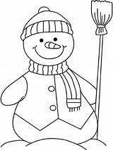 Snowman Raskrasil sketch template