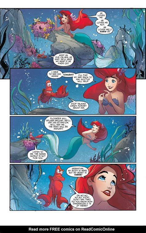 read online disney the little mermaid comic issue 2