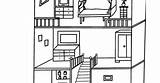 Dollhouse sketch template