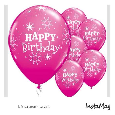 Birthday Balloons Birthday Greetings Pinterest
