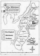 Colonies 13 Map Worksheet Worksheets Printable Grade History Colonial Thirteen America Coloring 5th Geography Activities Activity American Unit Original Social sketch template