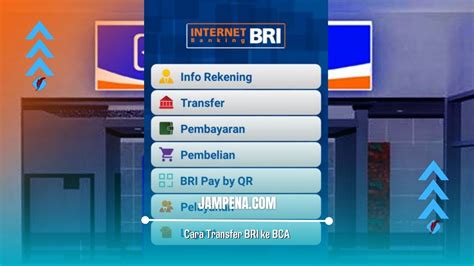 transfer bri  bca lewat internet banking   langkah