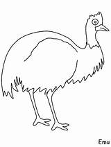 Emu Coloring Pages Australia Printable Kids Australian Bird Map Print Book Flag National Clipart April Coloringpagebook Advertisement Ages Saturday Updated sketch template