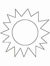Color Clipart Sun Summer Coloring Pages Colouring Template Kids Printable Sheets Clipground Outline Print sketch template