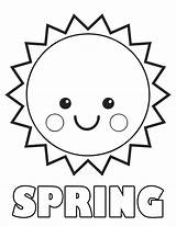 Coloring Pages Dellosa Carson Sun Popular Spring sketch template