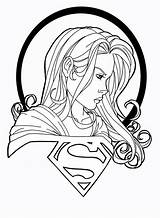 Supergirl Jamiefayx Superheroes Kolorowanki Gratistodo Pre02 Coloring Kleurplaten Volwassenen sketch template