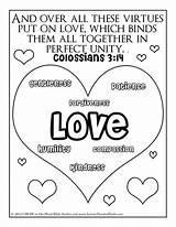Colossians Unity Activities sketch template
