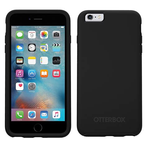 otterbox symmetry case apple iphone   black