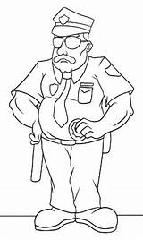 Prison Sheriff Badge Getcolorings Sketch sketch template