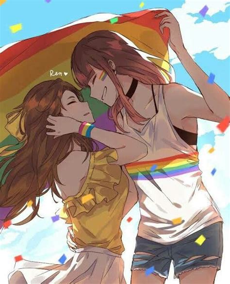 Lesbian Art Lesbian Pride Lesbian Love Gay Art Lgbtq Pride Kawaii
