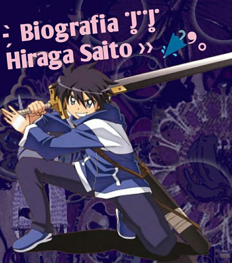 ̗̀ biografia hiraga saito ›› 🌂 ｡ zero no tsukaima