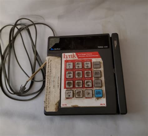 vintage electronic credit card reader  credit card imprinter buy  set
