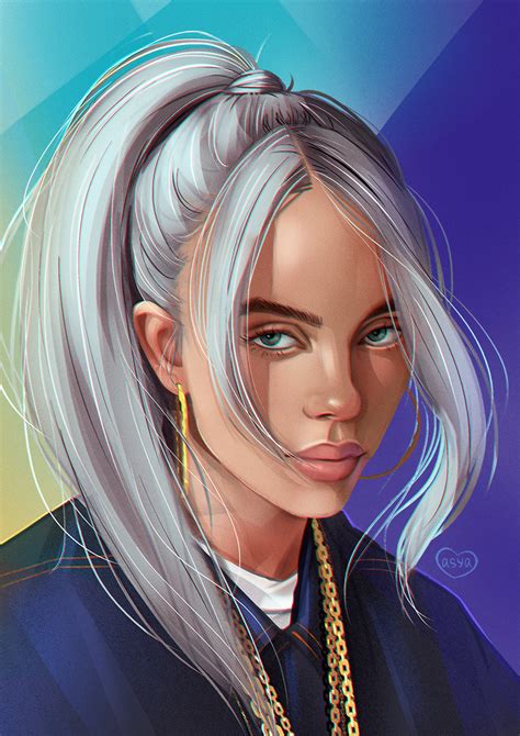 Fanart Billie Eilish In 2020 Billie Digital Art Girl