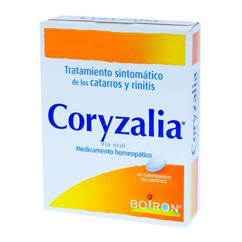 coryzalia alivia catarros  rinitis homeopatia sin receta