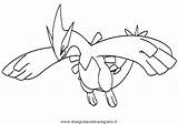 Coloring Pages Pokemon Lugia Printable Lucario Silver Mega Colouring Legendary Color Template Getdrawings Getcolorings Categories sketch template