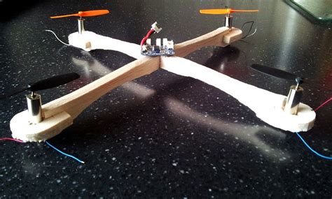 building  cheap diy balsa wood quadcopter project