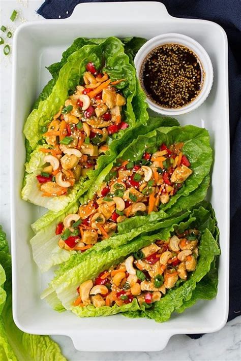 Teriyaki Chicken Lettuce Wraps Cooking Classy