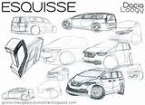Dacia Lodgy Esquisse sketch template
