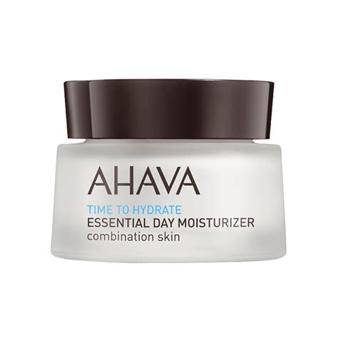 ahava ahava time  hydrate essential day moisturizer combination