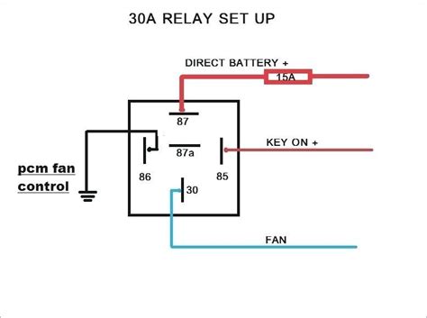 image result  mini relay wiring diagram electricity automotive mechanic electric fan