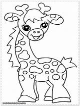 Coloring Jungle Pages Safari Animals Baby Animal African Printables Giraffe Cute Color Shower Preschool Printable Themed Print Templates Kids Zoo sketch template