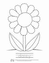 Tracing Coloring Pages Trace Spring Kids Daisy Color Printable Getcolorings Getdrawings Bouquet Word Itsybitsyfun Colorings sketch template