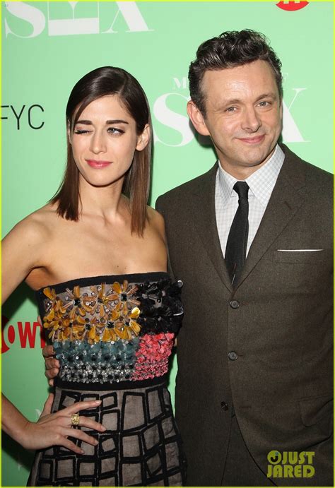 lizzy caplan and michael sheen reunite with masters of sex