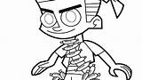 Johnny Test Coloring Pages Getcolorings Getdrawings sketch template