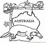 Australia Coloring Pages Australian Kids Printable Animal Animals Outback Colouring Sheets Preschool Happy Print Boys Adult Activities Coloringpages101 Back Getdrawings sketch template