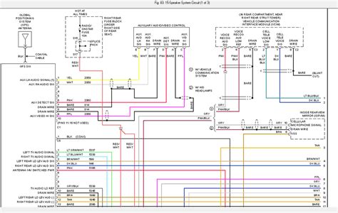 stock stereo wiring diagram   cadillac cts wiring diagram  schematic role