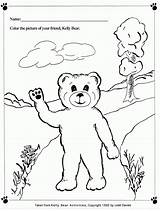 Bear Kelly Coloring Pages Big Blue House Clipart Popular Library Template sketch template