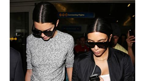 Kim Kardashian West And Kendall Jenner Jet Off To Visit Khloe