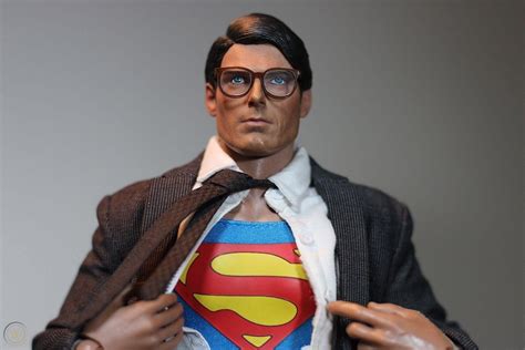 Custom Hot Toys Clark Kent Christopher Reeve Superman 1 6