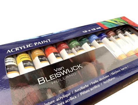 professionele acrylverf acrylverfset acrylic paint set verf verfset verven bol