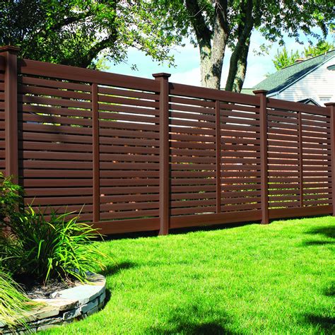bufftech breezewood select cedar vinyl fence panels hoover fence