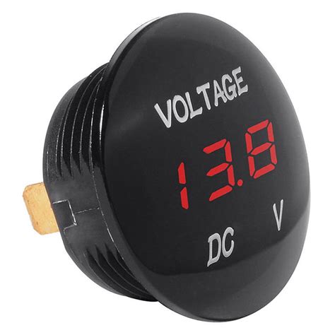 newest digital led voltage meter car motorcycle voltmeter