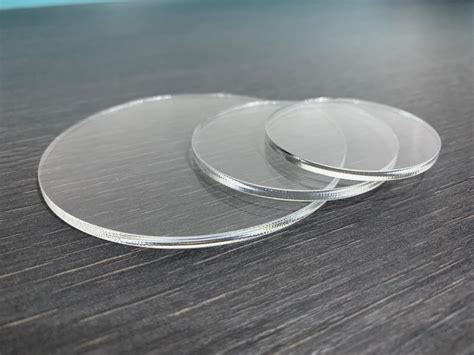 clear acrylic circle disc plastic disc blanks  thick materials blanks trustalchemycom