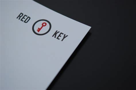 red key  behance