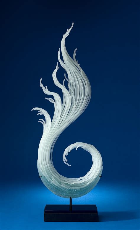 An Artist’s Dramatic Glass Sculptures Depicting Nature