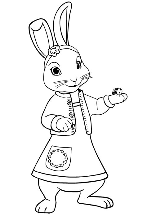 coloring pages  peter rabbit benjamin bunny coloring page