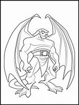Gargoyles Coloring Printable Gargoyle Pages Book Colouring Kids Activities Popular Online sketch template