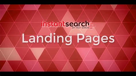 landing pages  fast simon youtube