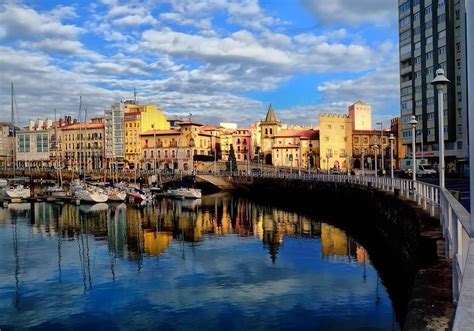 harbour  gijon spain spain  portugal asturias spain places  visit