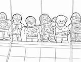 Superhero Colorir Justice Kolorowanki Imprimir Ausmalbilder Leauge League Dzieci Ninjago Croc Brickshow Legos Gotham sketch template