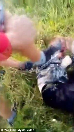 Shocking Video Shows Teen Lynch Mob Beat Russian