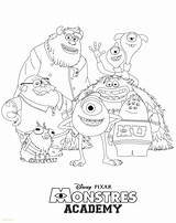 Monsters Coloring Pages Inc University Characters Sully Monster Colouring Disney Monstres Printable Color Toy Story Book Getcolorings Train Beautiful Kids sketch template