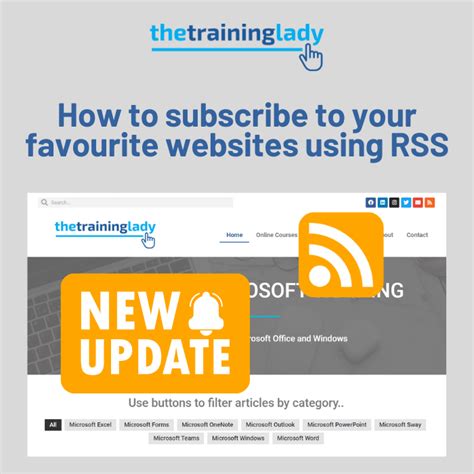subscribe   favourite websites  training lady