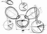 Deadmau5 Getdrawings Mouse Dead Drawing sketch template